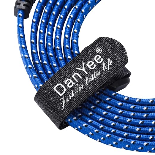 DanYee Cat 8 Ethernet Cable, Nylon Braided 33ft CAT8 High Speed Professional - Image 6
