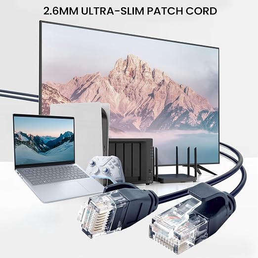 Plusivo Cat 6A Ethernet Cable 25 ft AWG 34 - Image 5