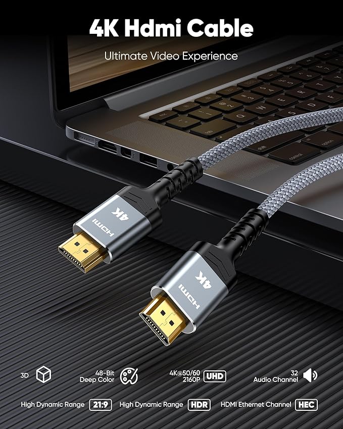 Highwings 4K Fiber Optic HDMI Cable 150FT Long - Image 6