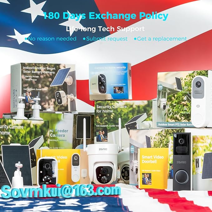 Vicohome 2G6B Best 2K Solar Security Camera Wireless Outdoor System, No NVR - Image 4