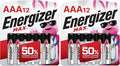 Energizer MAX AAA Batteries, Triple A Alkaline Batteries by Energizer