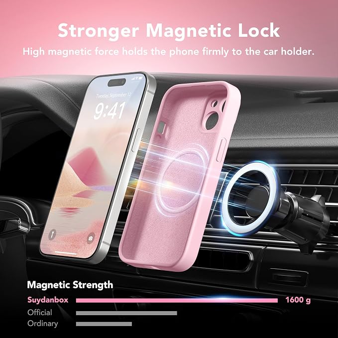 Magnetic for iPhone 15 Plus Case, Compatible - Image 3