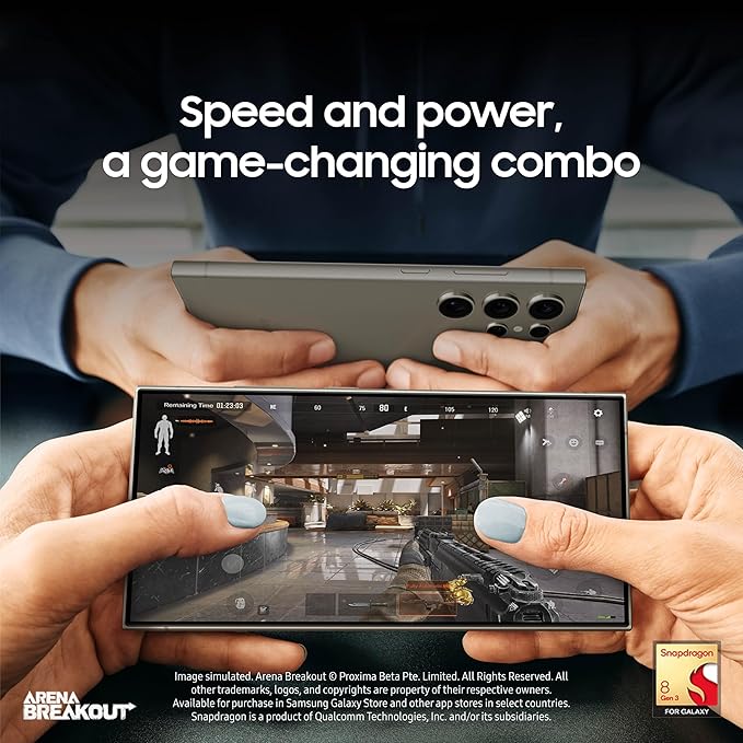 Samsung Galaxy S24 Ultra 5G, US Version, Titanium Gray - Image 5