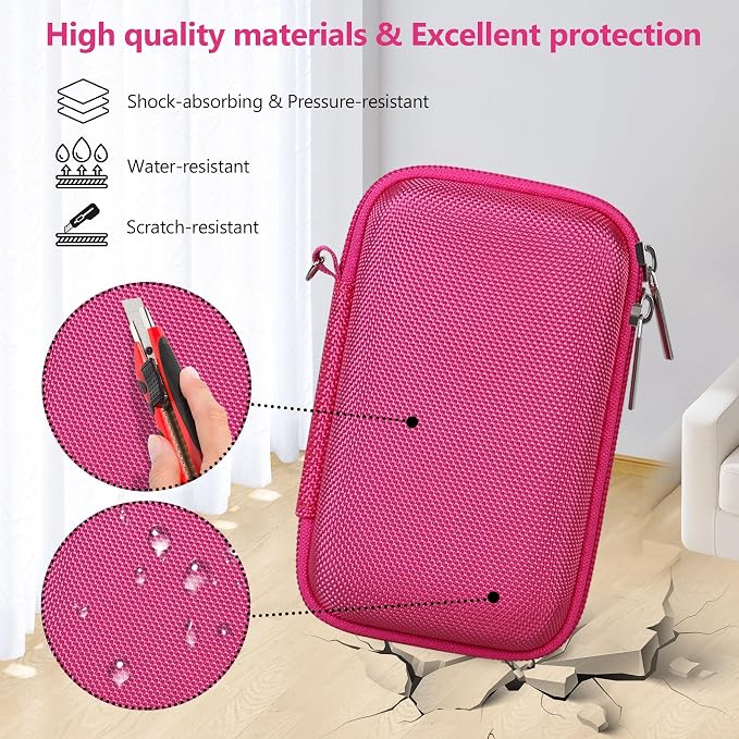 Hard Travel Case for Sony ZV-1F / ZV-1 / ZV-1 II Digital Camera, Vlogger Camera - Image 4