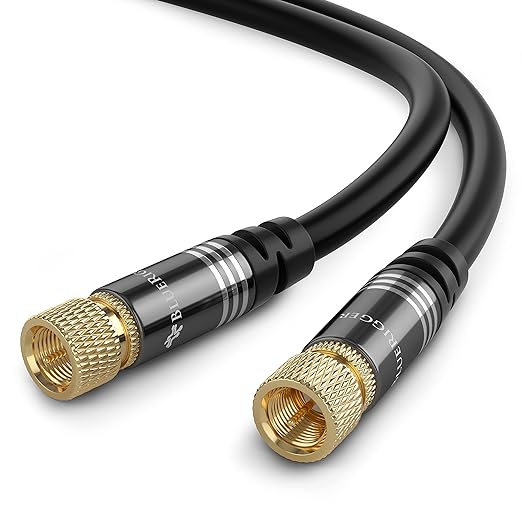 BlueRigger RG6 Coaxial Cable – Digital Audio Video Coax Cable Cord by BlueRigger