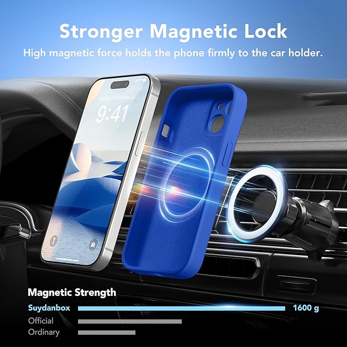 Magnetic for iPhone 15 Plus Case, Compatible - Image 3