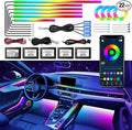 Dreamcolor Acrylic Car Interior Led Kit, Car Accessories 22 in 1 RGB Car by WEBUPAR