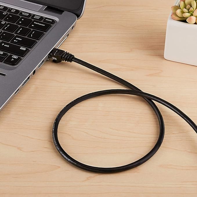 Amazon Basics RJ45 Cat 6 Ethernet Patch Cable, 10 Gbps High-Speed, 3 Foot - Image 4