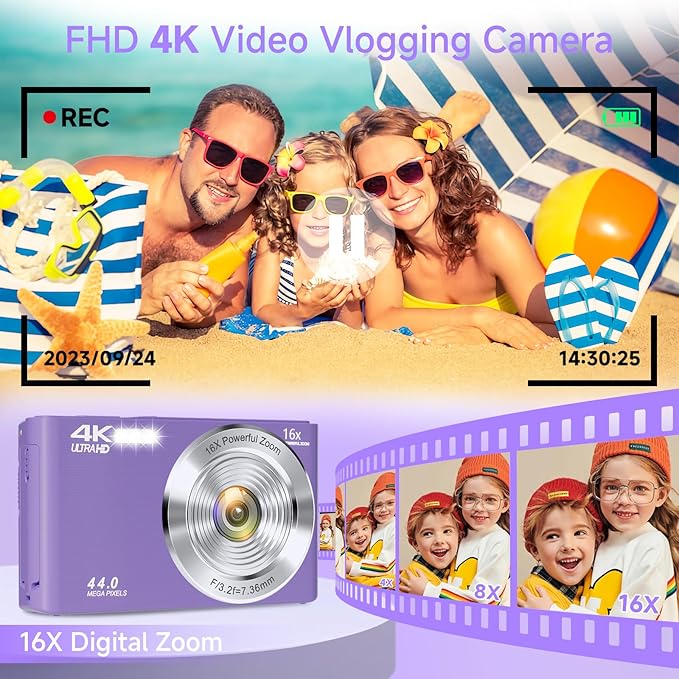 Digital Camera, FHD 4K Digital Camera - Image 3