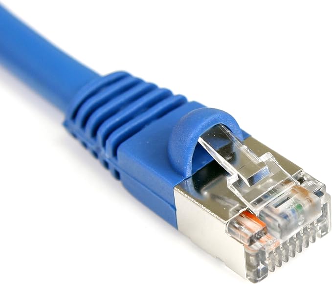 StarTech.com 25 ft Cat5e Blue Snagless Shielded RJ45 F/UTP Cat 5e Patch Cable - - Image 2