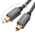 IVANKY Optical Audio Cable 15ft/4.5M Long Digital Audio Optical Cable by ivanky