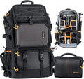 TARION 27L Extra Large Camera Backpack - 2 in 1 Professional Camera Bags by TARION