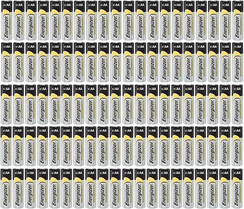 100 count Energizer Industrial AA EN91 Alkaline 1.5v Batteries LR06 by Energizer