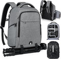 Camera Backpack Camera Bag for Photographers DSLR SLR Mirrorless Camera Cases by RAINSMORE