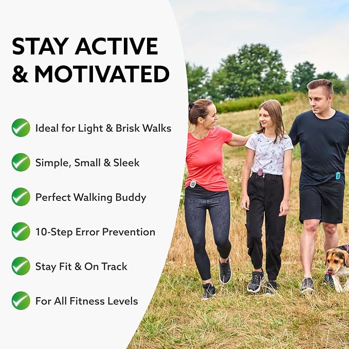 3DActive 3DFitBud Simple Step Counter Walking 3D Pedometer - Image 4