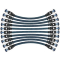Cat8 Ethernet Cable 15 ft 10 Pack, High Speed 40Gbps 2000MHz, Compatible by CABNEER
