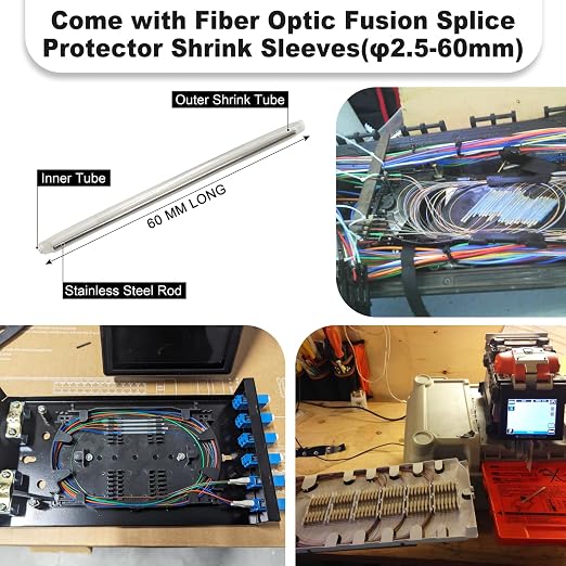 12 Strand Multimode OM1 62.5/125 ST-UPC Fiber Pigtail, ST OM1 Fiber Optic - Image 4