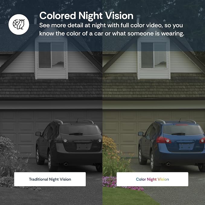 Luna Indoor/Outdoor Camera, Wired and 2K Window Camera, 2.4GHz WiFi6 Cameras - Image 8
