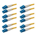 SpeedyFiberTX – 6-Pack 1.5 Meter LC to LC Fiber Patch Cable, Corning SMF-28 by SpeedyFiberTX