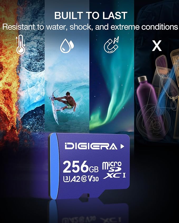 DIGIERA 256GB LT100 microSDXC UHS-I Memory Card - Image 8