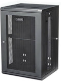 StarTech 4-Post 18U Wall Mount Network Cabinet w/ 1U Shelf, Ships Fully by StarTech