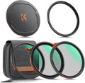 K&F CONCEPT 49mm Magnetic 1s Swap 5-Pack: CPL + VND2-32 + Black Diffusion 1/4 + by KFCONCEPT