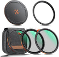 K&F CONCEPT 52mm Magnetic 1s Swap 5-Pack: CPL + VND2-32 + Black Diffusion 1/4 + by KFCONCEPT