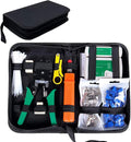 SGILE 9-in-1 Portable Crimping Tool Kit, 8P8C 6P6C 4P4C Connectors, by Sgile