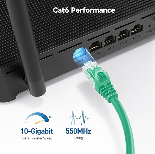 Cable Matters 10Gbps Snagless Cat 6 Ethernet Cable - 30ft - Image 3