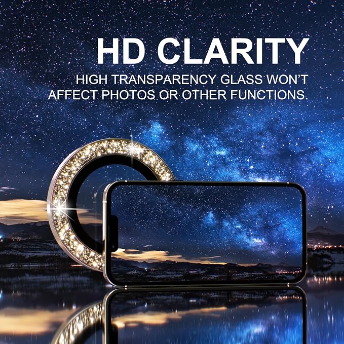 Choiche Compatible for iPhone 13 Pro/iPhone 13 Pro Max Camera Lens Protector - Image 6
