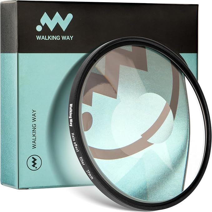 Walking Way 58MM Whirlpool Camera Effects Filter, Tunnel Vision Spiral Halo by WalkingWay