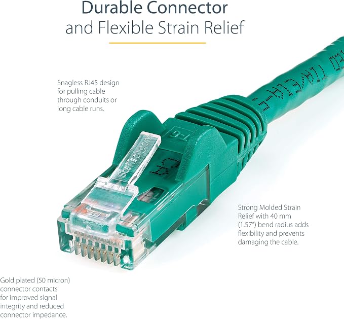 StarTech 30ft CAT6 Ethernet Cable - Image 3