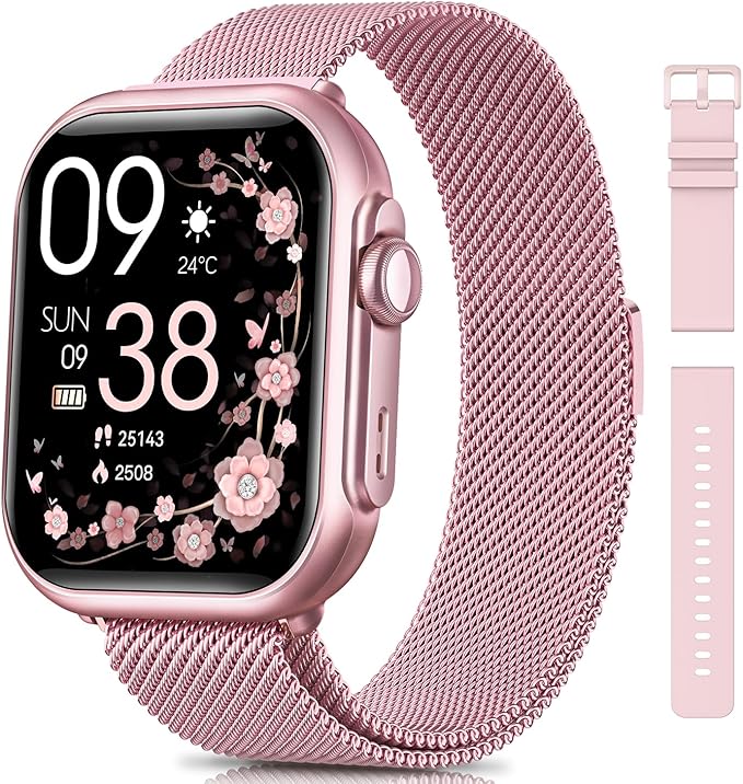 Smart Watches for Women for iPhone Android: 1.85"Smartwatch by SWGOTASmartWatch