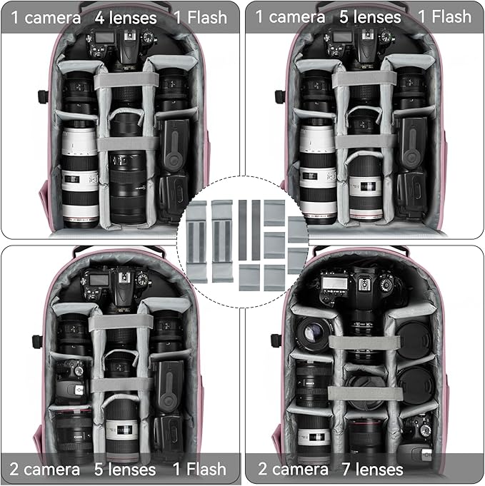 TORIBIO Hardshell DSLR Photography Camera Bag - Image 3