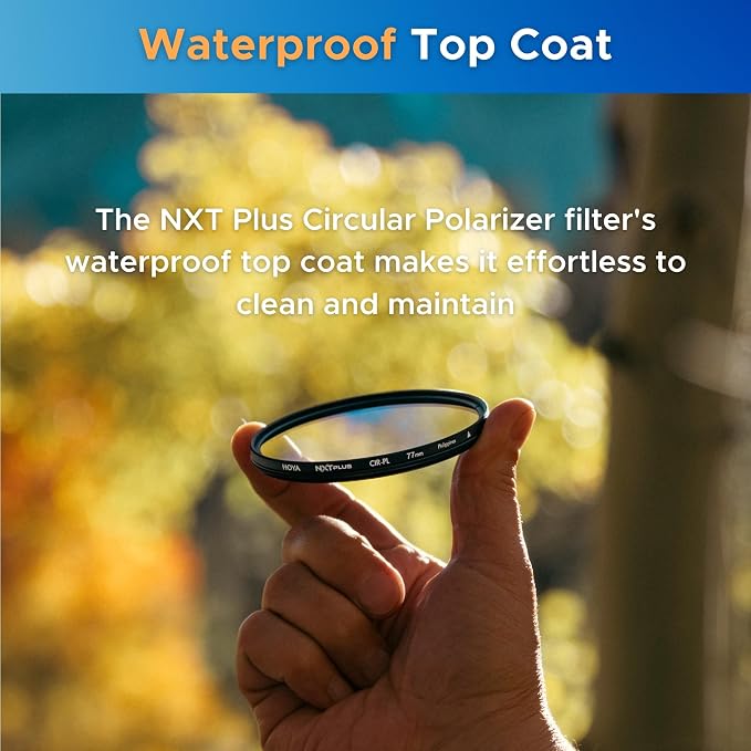 Hoya NXT Plus 62mm Polarizing Filter — Circular Polarizer - Image 4