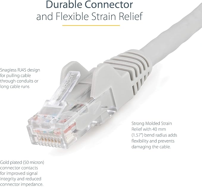 StarTech.com 1ft CAT6 Ethernet Cable - Image 3