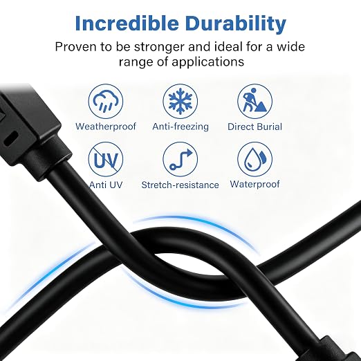 Ethernet Cable 25ft For Cat6/Cat5E, 10Gbps Compatible - Image 2