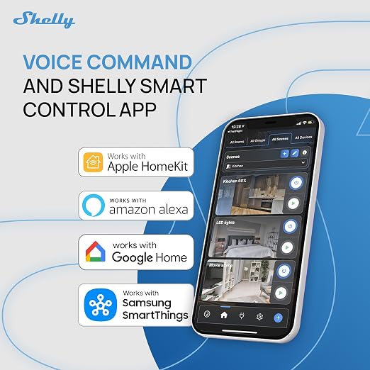 Shelly 1PM Gen4 | Wi-Fi, Matter Smart Relay Switch - Image 7