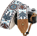 Padwa Lifestyle 2" Wide Classic Crazy Horse Art Cowhide Head Cotton Camera by PadwaLifestyleCameraStrap