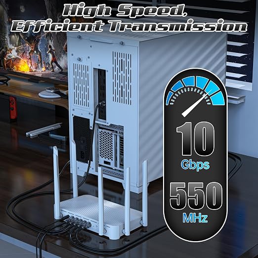 3 Feet Cat6 Patch Cables, Solid Pure Copper Patch Cord, Cat 6 Ethernet Cable - Image 4