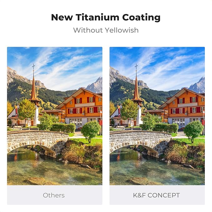K&F CONCEPT 55mm Magnetic 1s Swap 5-Pack: CPL + VND2-32 + Black Diffusion 1/4 + - Image 7