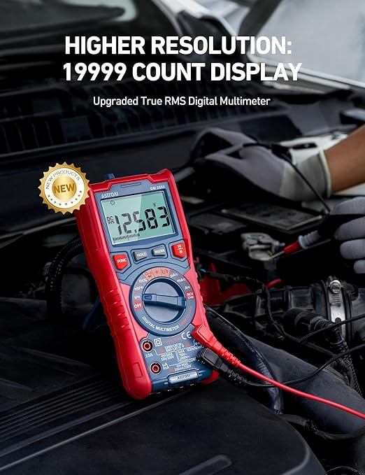 AstroAI Digital Multimeter Tester TRMS 20000 Counts - Image 2