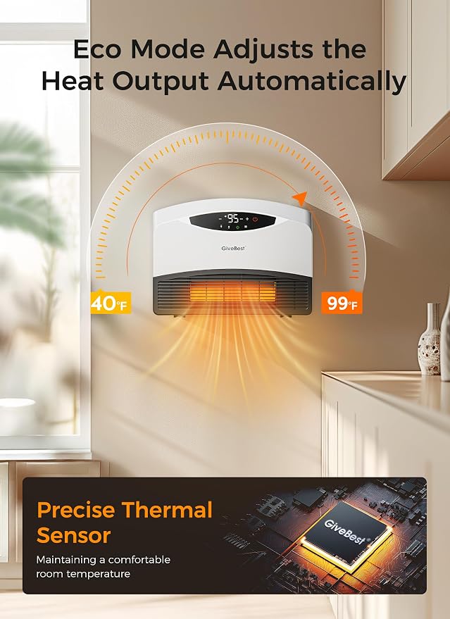 GiveBest Electric Wall Heater - Image 5