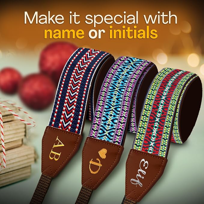 Art Tribute Custom Camera Strap Arrow Weave - Image 5