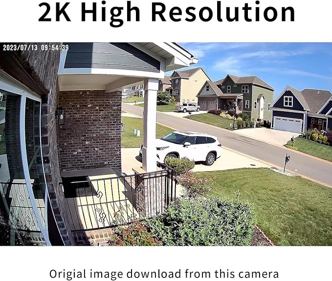 Cameras for Home Security Wireless Outdoor Solar, Alexa Security Camera Outside - Image 3