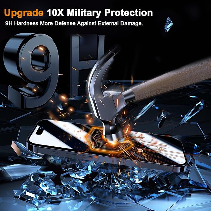 QHOHQ 3 Pack Privacy Screen Protector - Image 8