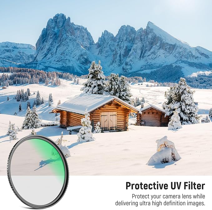 NEEWER 77mm MC UV Protection Filter 24 Layer Multi Resistant Nano Coatings/HD - Image 2