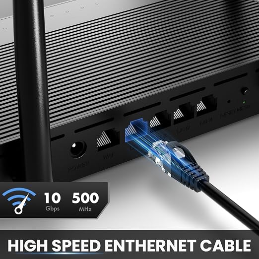 Ultra Clarity Cables Cat 6 Ethernet Cable 6 Feet, Cat6 Patch Cable, High Speed - Image 2
