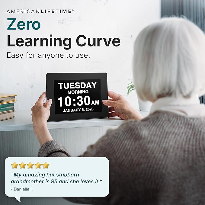 American Lifetime Dementia Clock - Image 6