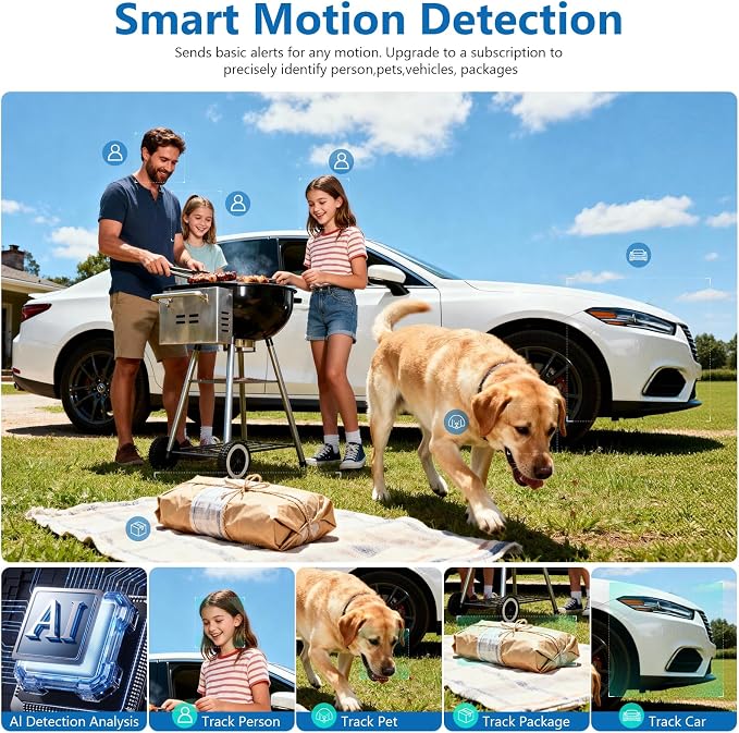 2K FHD Security Camera Wireless OutdoorCamera - Image 8